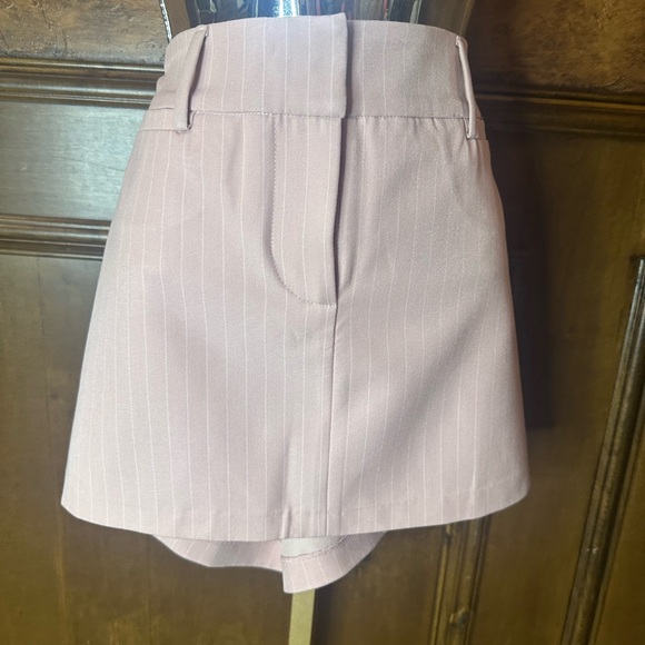 Astr Pink Ribbed Pencil Mini Skirt Cocktail - Picture 3 of 7